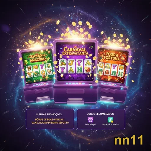 Ilustração de Aproveite a experiência de slots no nn11 com segurança