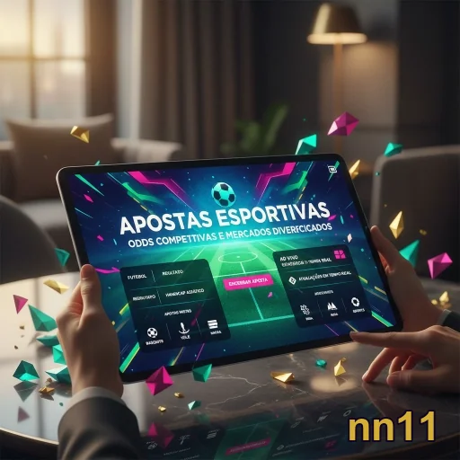 Usuário navegando no aplicativo nn11 com facilidade