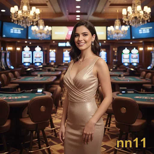 Jogador desfrutando de jogos ao vivo imersivos na nn11